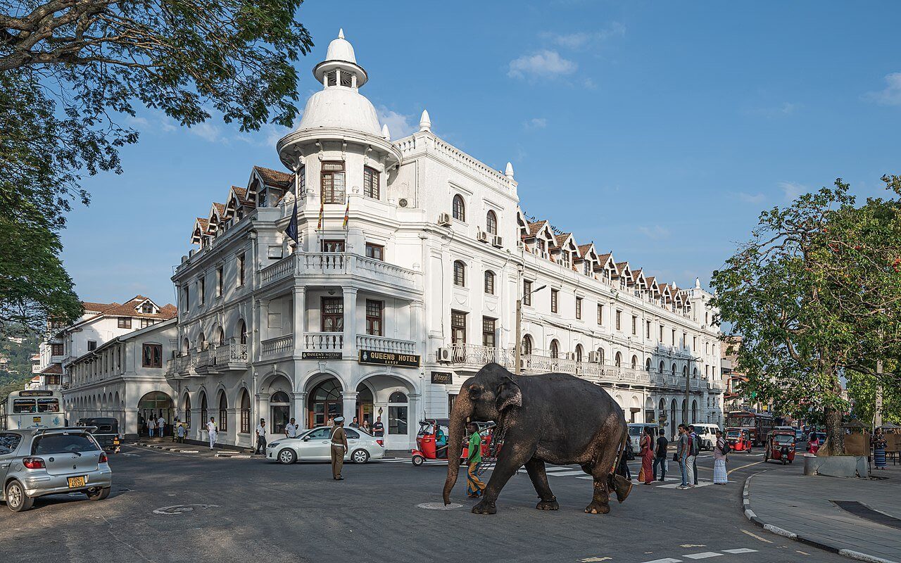 Kandy Stadtzentrum Sri Lanka